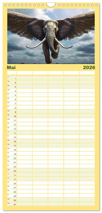 Zauberhafte Märchen aus aller Welt (CALVENDO Familienplaner 2026)