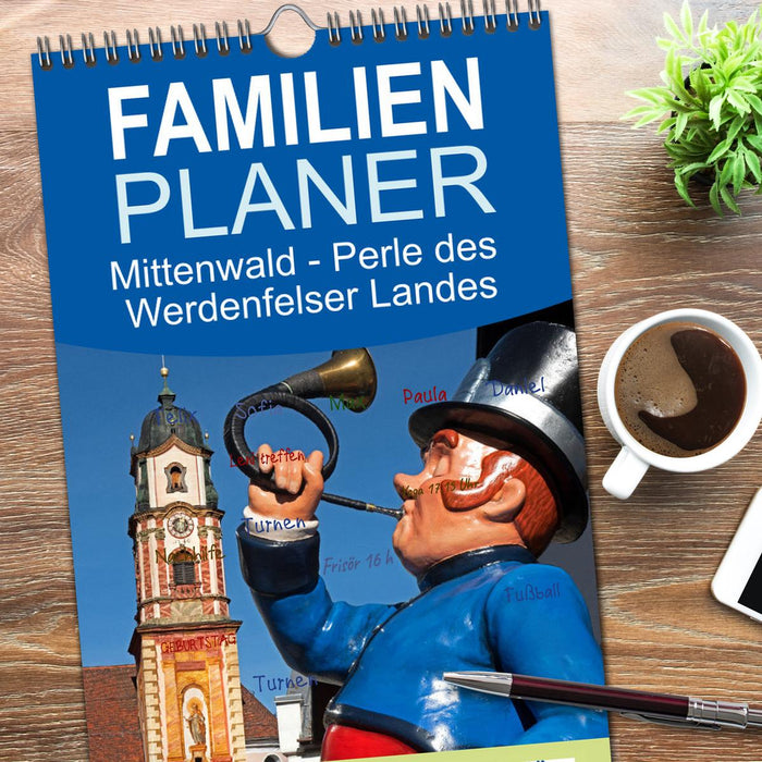 Mittenwald - Perle des Werdenfelser Landes (CALVENDO Familienplaner 2026)