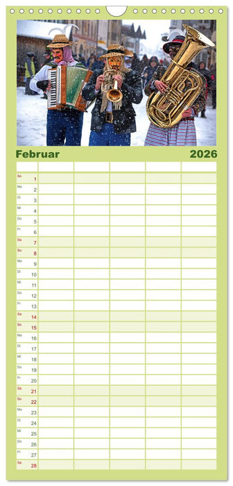 Mittenwald - Perle des Werdenfelser Landes (CALVENDO Familienplaner 2026)