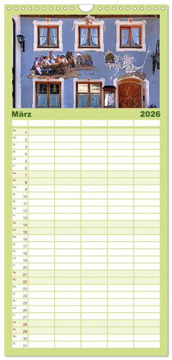 Mittenwald - Perle des Werdenfelser Landes (CALVENDO Familienplaner 2026)