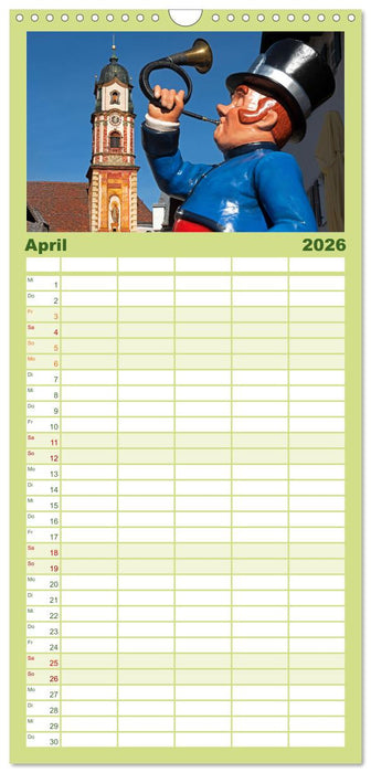 Mittenwald - Perle des Werdenfelser Landes (CALVENDO Familienplaner 2026)