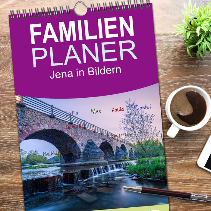 Jena in Bildern (CALVENDO Familienplaner 2026)