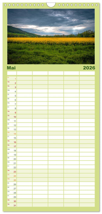 Jena in Bildern (CALVENDO Familienplaner 2026)