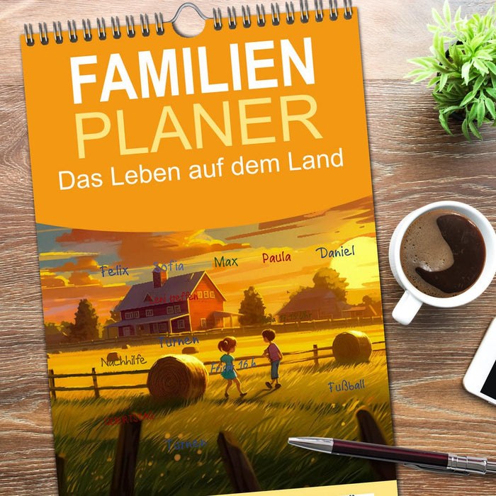 Das Leben auf dem Land (CALVENDO Familienplaner 2026)