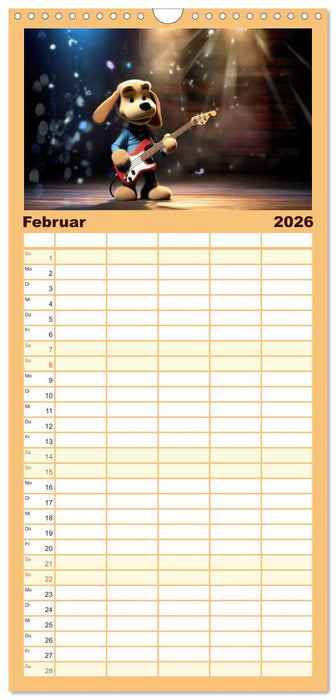 CatDogBand (CALVENDO Familienplaner 2026)