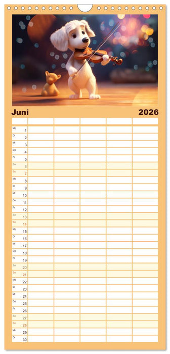 CatDogBand (CALVENDO Familienplaner 2026)