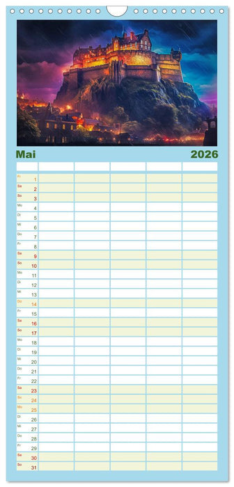 Europas Wahrzeichen (CALVENDO Familienplaner 2026)