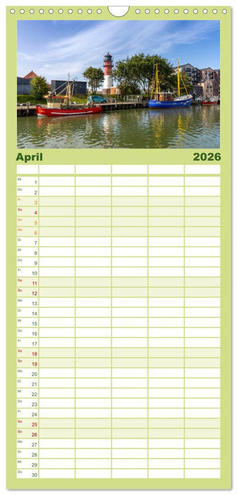 Büsum - Urlaub an der Nordsee (CALVENDO Familienplaner 2026)