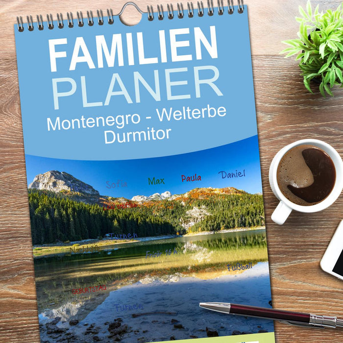 Montenegro - Welterbe Durmitor (CALVENDO Familienplaner 2026)