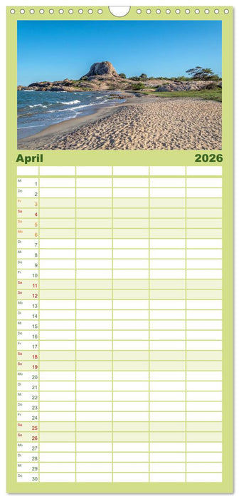 Sri Lanka - landschaftliche Vielfalt (CALVENDO Familienplaner 2026)