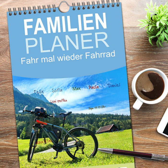 Fahr mal wieder Fahrrad (CALVENDO Familienplaner 2026)