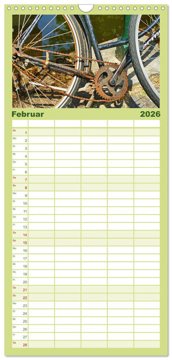 Fahr mal wieder Fahrrad (CALVENDO Familienplaner 2026)