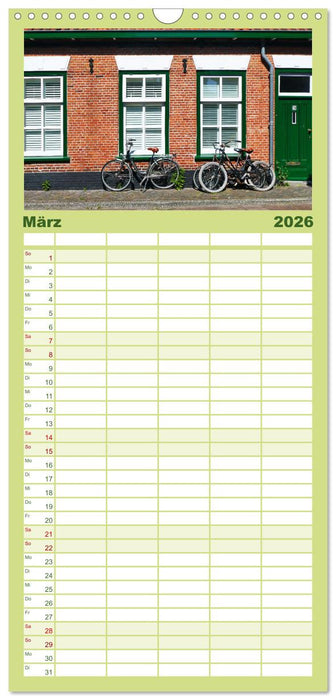 Fahr mal wieder Fahrrad (CALVENDO Familienplaner 2026)