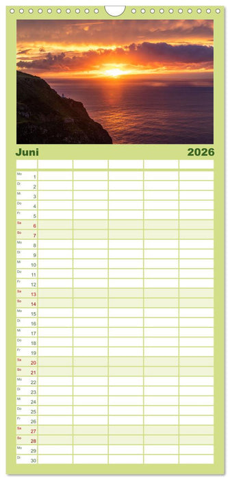 Madeira - Eine Perle im Atlantischen Ozean (CALVENDO Familienplaner 2026)