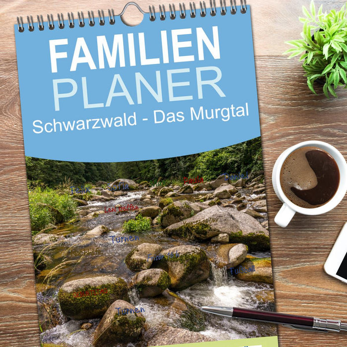 Schwarzwald - Das Murgtal (CALVENDO Familienplaner 2026)