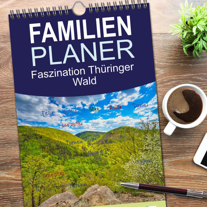 Faszination Thüringer Wald (CALVENDO Familienplaner 2026)