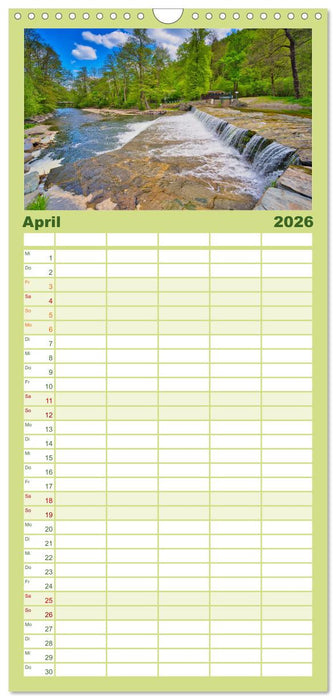 Faszination Thüringer Wald (CALVENDO Familienplaner 2026)