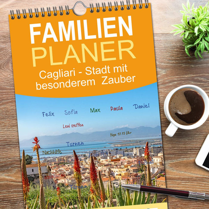 Cagliari - Stadt mit besonderem Zauber (CALVENDO Familienplaner 2026)