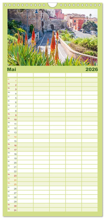 Cagliari - Stadt mit besonderem Zauber (CALVENDO Familienplaner 2026)