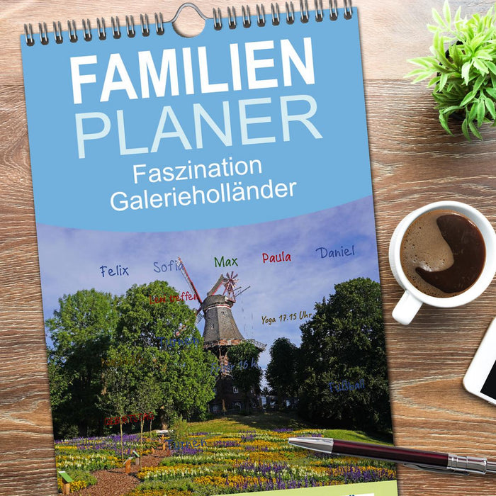 Faszination Galerieholländer (CALVENDO Familienplaner 2026)