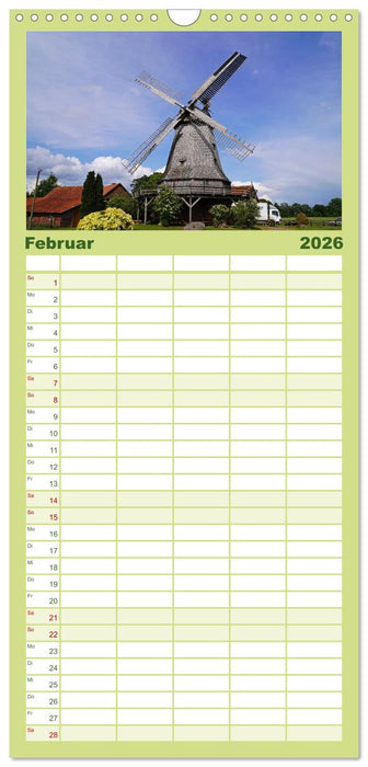 Faszination Galerieholländer (CALVENDO Familienplaner 2026)