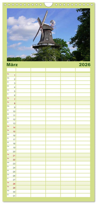 Faszination Galerieholländer (CALVENDO Familienplaner 2026)