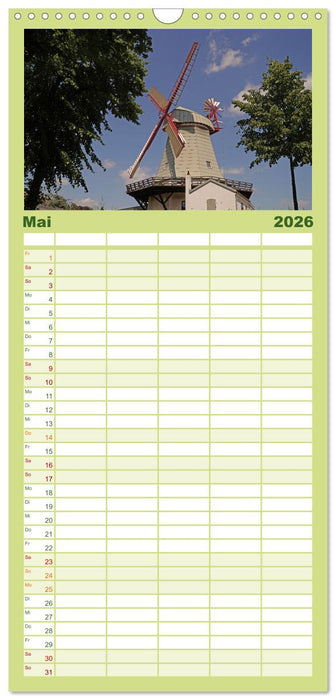 Faszination Galerieholländer (CALVENDO Familienplaner 2026)