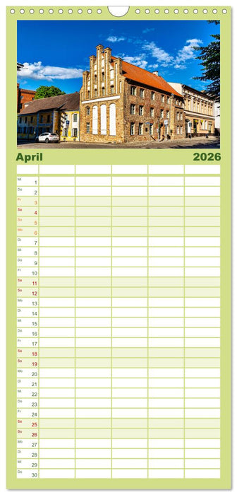 Anklam und Umgebung (CALVENDO Familienplaner 2026)