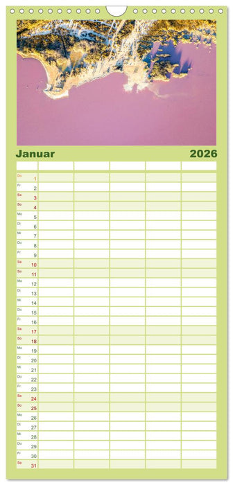 Spanien - ein Land zum Verlieben. (CALVENDO Familienplaner 2026)