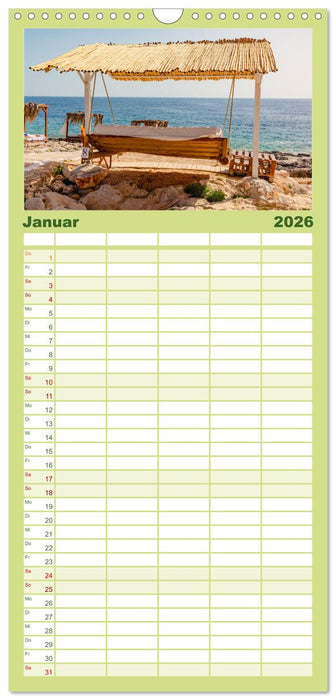 Zakynthos und Kefalonia Trauminseln im Ionischen Meer (CALVENDO Familienplaner 2026)