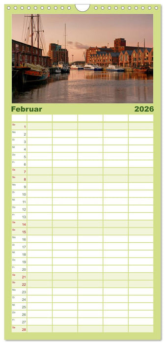 Unser schönes Wismar (CALVENDO Familienplaner 2026)