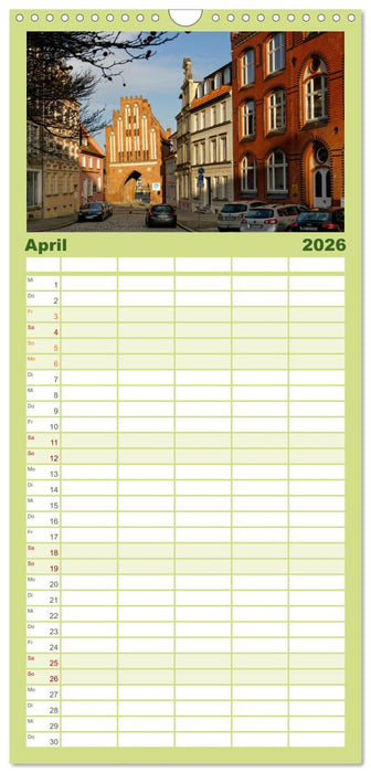 Unser schönes Wismar (CALVENDO Familienplaner 2026)