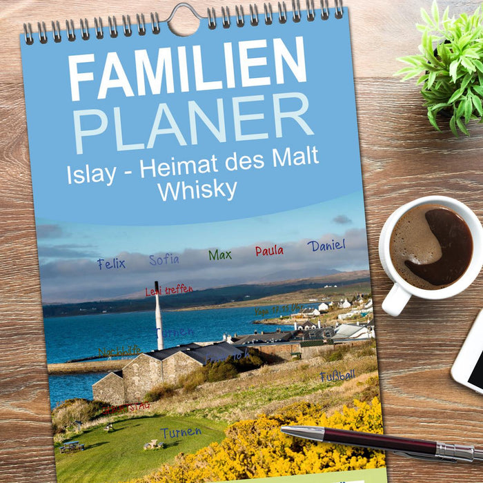 Islay - Heimat des Malt Whisky (CALVENDO Familienplaner 2026)