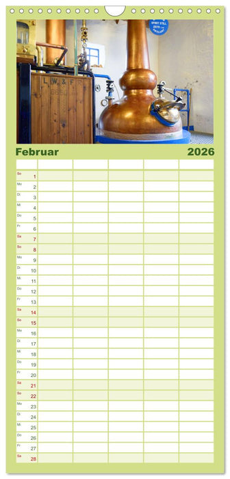 Islay - Heimat des Malt Whisky (CALVENDO Familienplaner 2026)