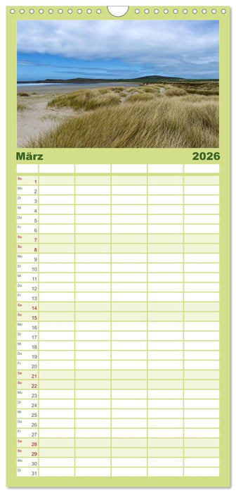 Islay - Heimat des Malt Whisky (CALVENDO Familienplaner 2026)