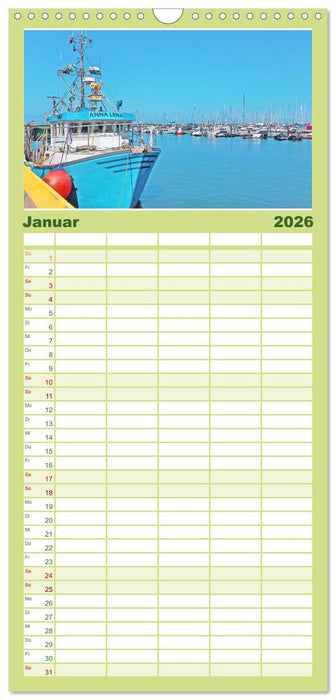 Ostseebad Kühlungsborn. Erholung mit allen Sinnen (CALVENDO Familienplaner 2026)