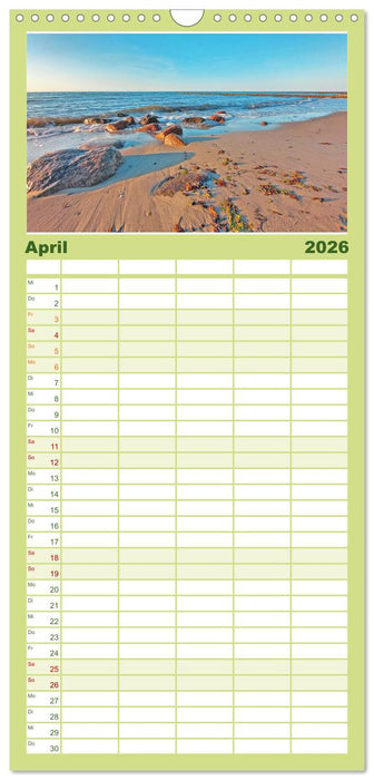 Ostseebad Kühlungsborn. Erholung mit allen Sinnen (CALVENDO Familienplaner 2026)