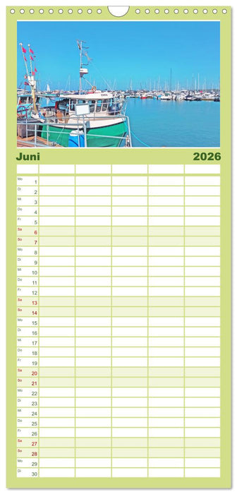 Ostseebad Kühlungsborn. Erholung mit allen Sinnen (CALVENDO Familienplaner 2026)