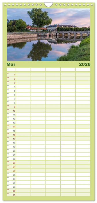 Blickpunkte der Loire (CALVENDO Familienplaner 2026)