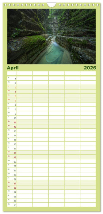 Griechenland - Magische Orte (CALVENDO Familienplaner 2026)