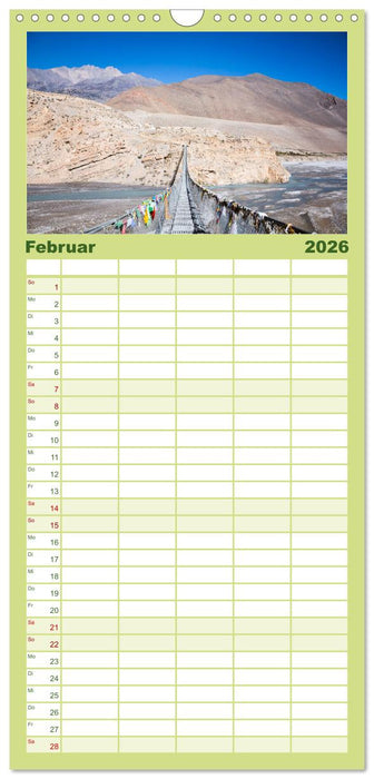 Traumhafte Wege - Matteo Colombo (CALVENDO Familienplaner 2026)