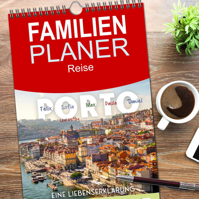 Porto - Eine Liebeserklärung (CALVENDO Familienplaner 2026)