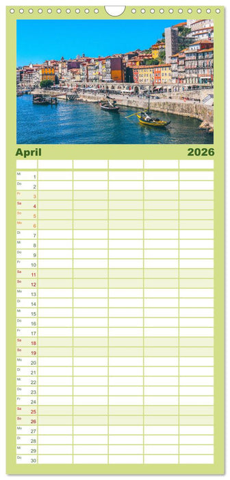 Porto - Eine Liebeserklärung (CALVENDO Familienplaner 2026)