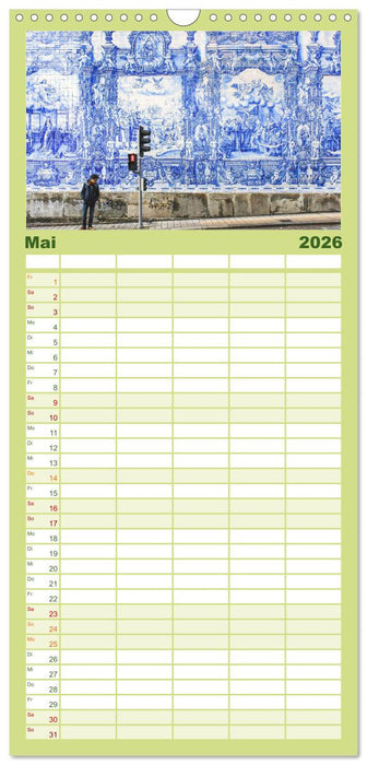 Porto - Eine Liebeserklärung (CALVENDO Familienplaner 2026)
