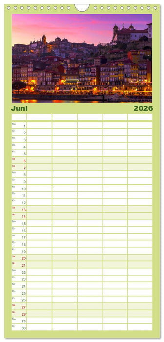 Porto - Eine Liebeserklärung (CALVENDO Familienplaner 2026)