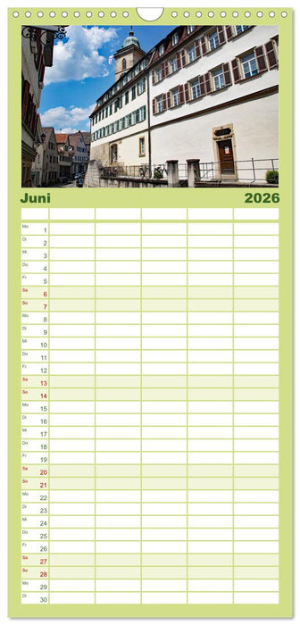 Unterwegs in Nürtingen (CALVENDO Familienplaner 2026)