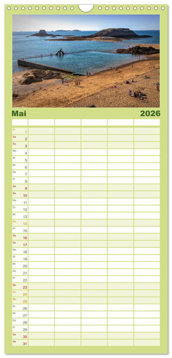 Die Bretagne - Frankreichs Perle (CALVENDO Familienplaner 2026)