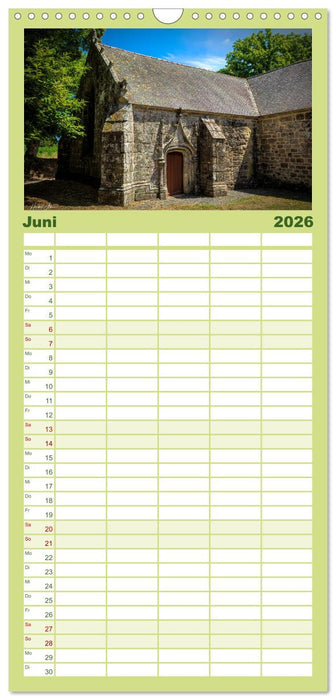 Die Bretagne - Frankreichs Perle (CALVENDO Familienplaner 2026)