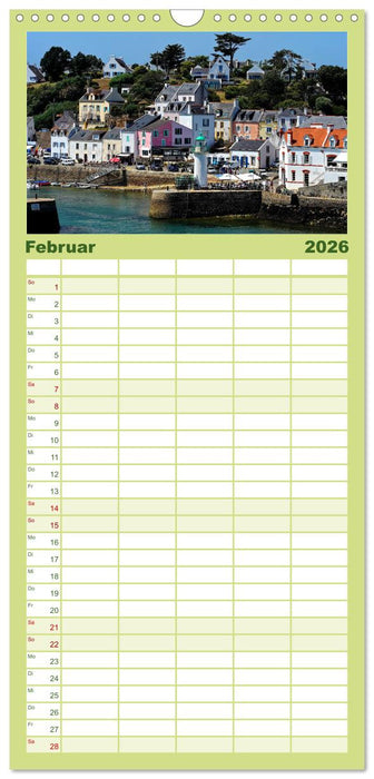 Belle Ile en Mer - Ein bretonisches Paradies (CALVENDO Familienplaner 2026)