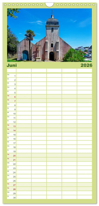 Belle Ile en Mer - Ein bretonisches Paradies (CALVENDO Familienplaner 2026)